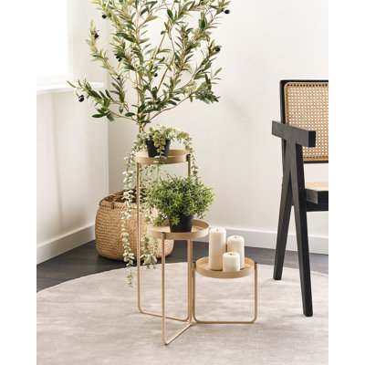 Sliffe Iron 3 Tier Plant Stand