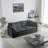 Haninerm Chenille Round Arm Loveseat-1428280040-1446222462