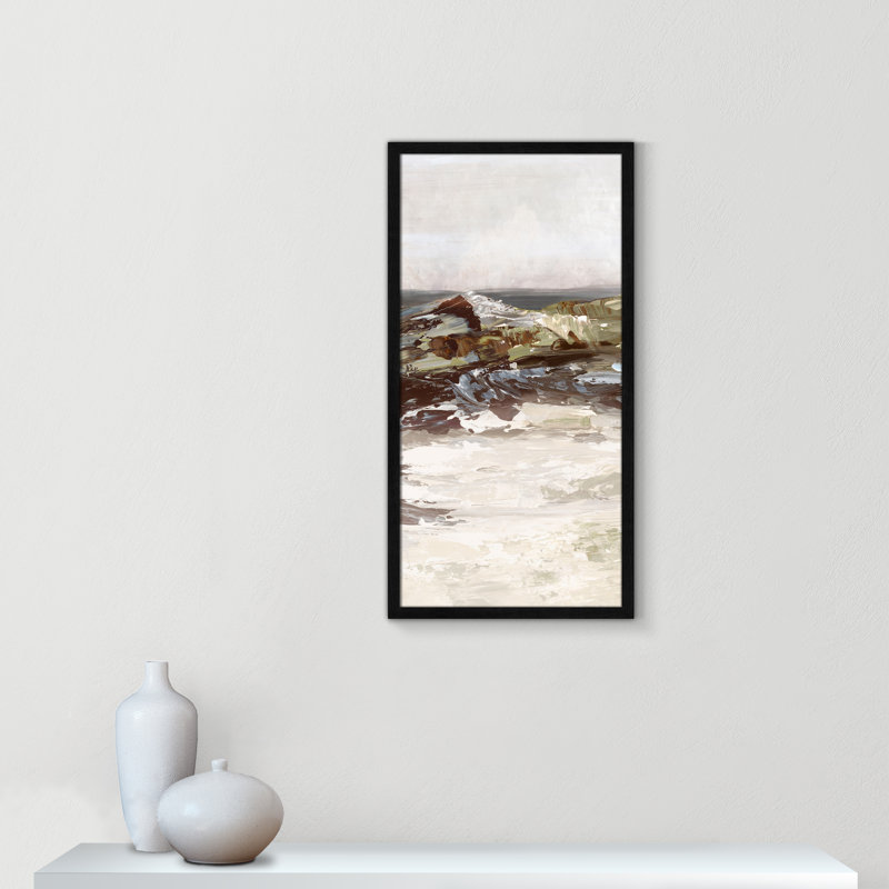«Stoney Peak Print» par Casa Fine Arts, Noir, noir, noir, noir, H 31 po x l 16 po x P 0,75 po