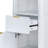 68" H Tall Bathroom Storage Cabinet with  Adjustable Shelves and One Drawer & Door-823755794