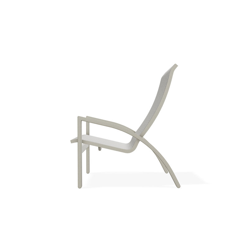 Kendall Outdoor Lounge Chair, Storm, Burke