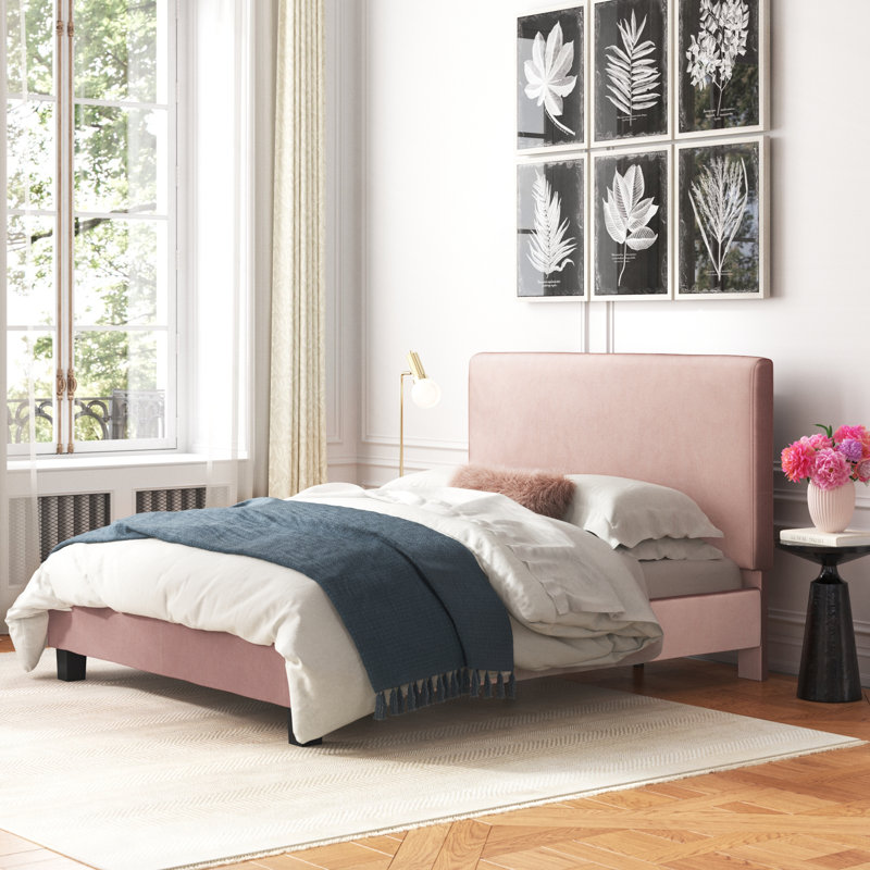 Alvina Bed, Pink