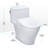 WASHLET 1.28 GPF Elongated One-Piece Toilet with High Efficiency Flush (Seat Included)