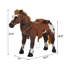 Cheval debout en peluche