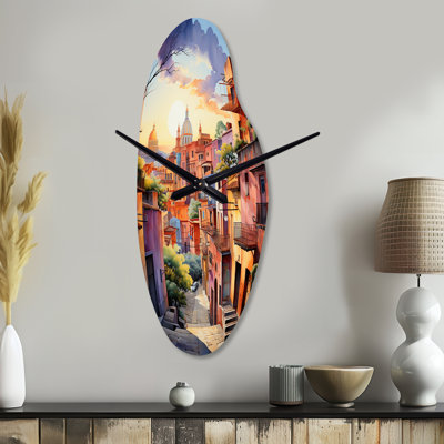 Horloge murale incurvée, Mexique