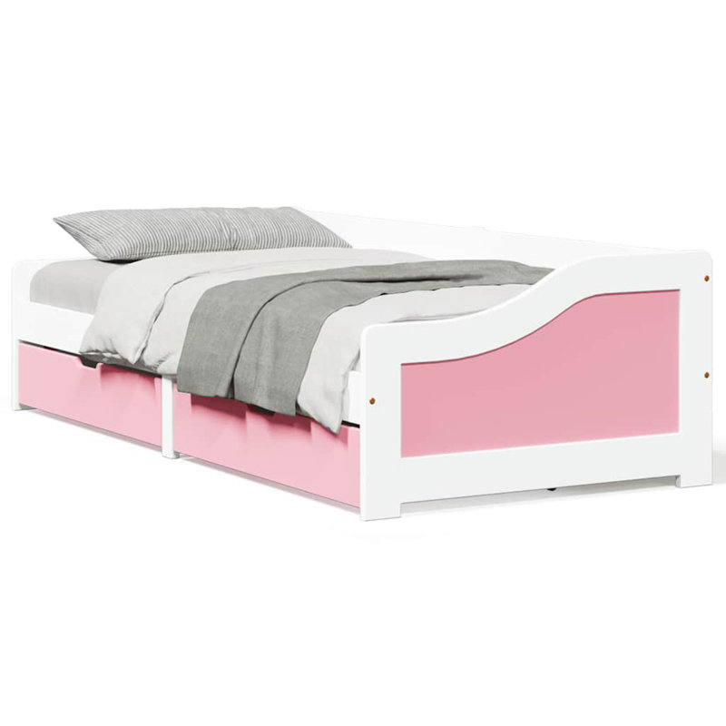 Daybed, White/Pink