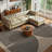 Modern Rainbow Outdoor Easy Jute Rug Area Rugs Living Room Patio Rug Farmhouse Indoor Carpet-202032463