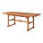 Alfonsi Extendable Acacia Wood Outdoor Dining Table-2030429476
