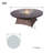 8-Person Round Wicker Aluminum Outdoor Propane Fire Pit Dining Table With Aluminum Rattan Chairs - Ideal For Patio & Garden