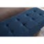 Banc avec repose-pieds 59 po avec rangement-586243462