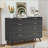 8-Drawer Fluted Dresser - Compact Vertical Storage-207463524