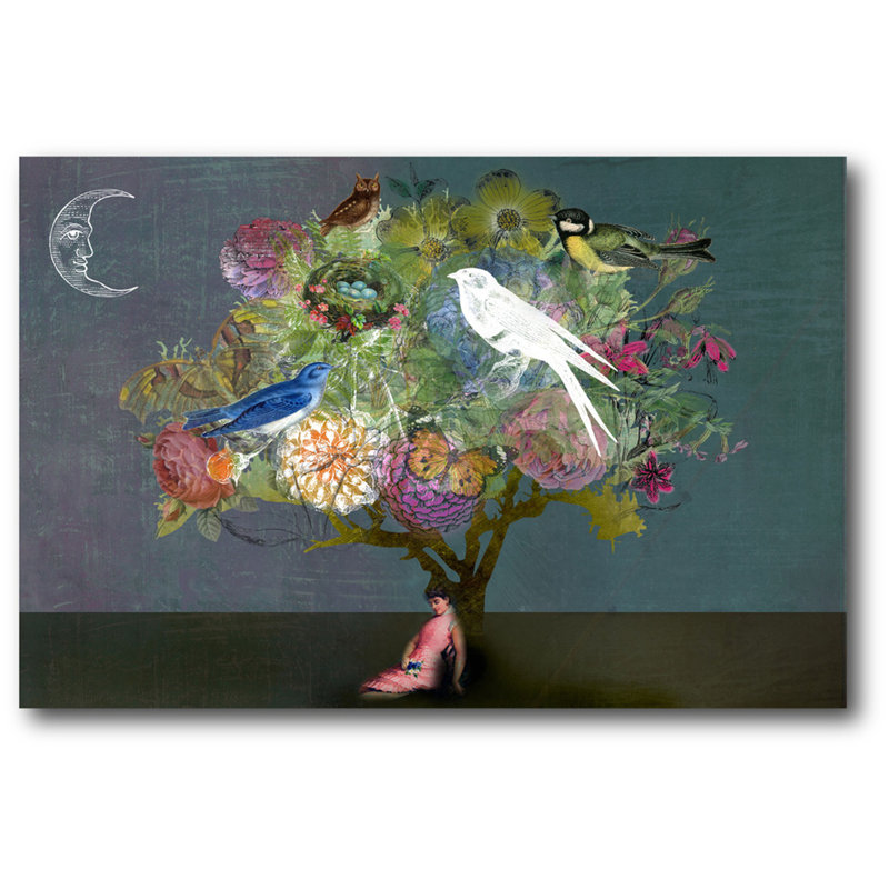 Painting Print on Wrapped Canvas