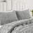 Madison Park Evelyn Grey Ruched 3-Piece King/Cal King Comforter Set-1217773149