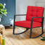 Chaise berçante esenler en osier / rotin avec coussins Esentepe-1229677135
