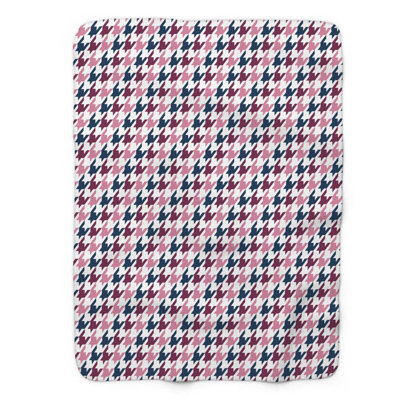 Couverture sherpa rose 1 pièce
