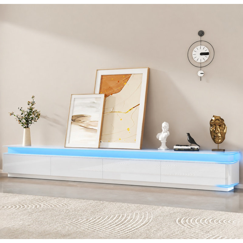 Meuble télé 94,5 po, White