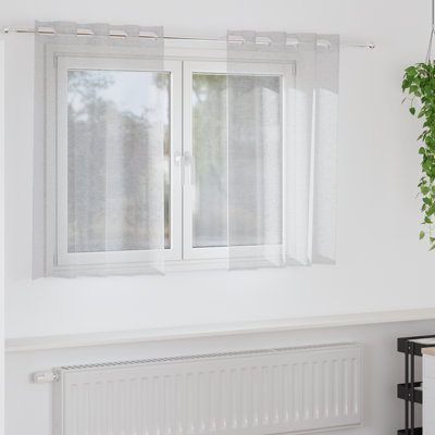 Curtains With Curtains 2 Pcs Polyester