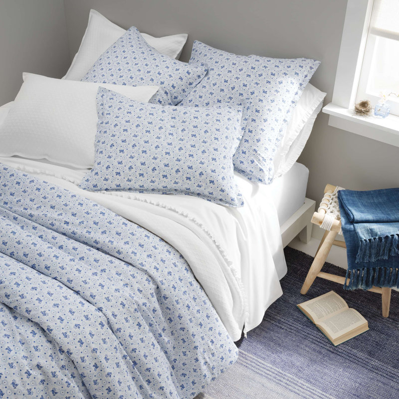 Diamond Matelasse Sham, Euro, White