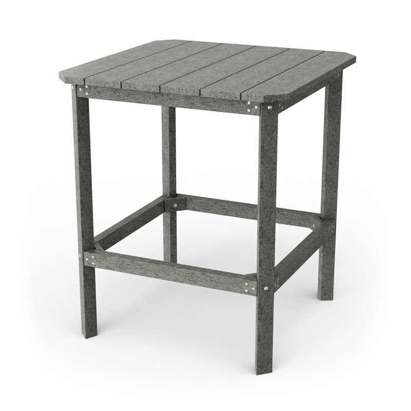 Classic 40" High Table, Dark Gray