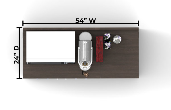 Coffee Kitchen 36 H x 54 W Base Cabinet Breaktime Finish: Espresso