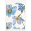 Himalayan Blue Poppies On Ecru Print by Jessica Hollander-1176030311
