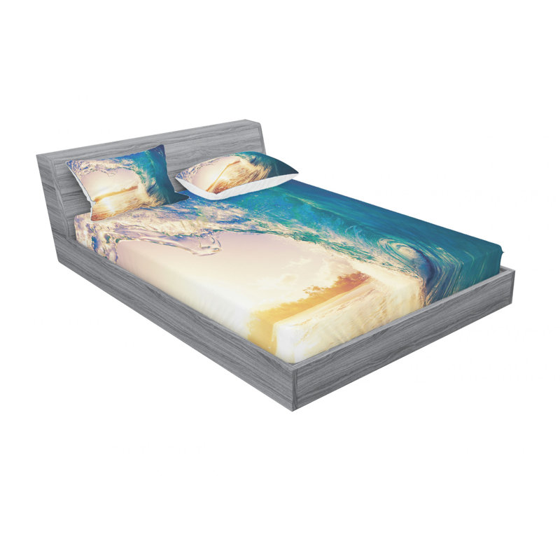 Microfiber Sheet Set, Full Sheet Set with Fitted Sheet