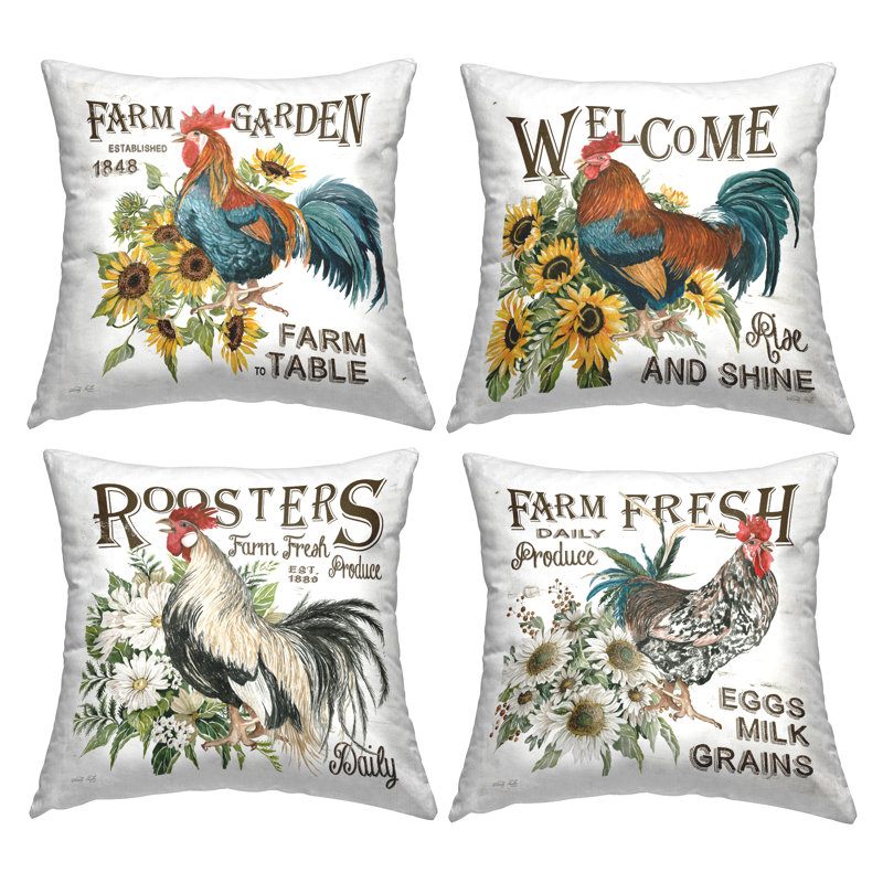 Croslin Polyester Throw Pillow