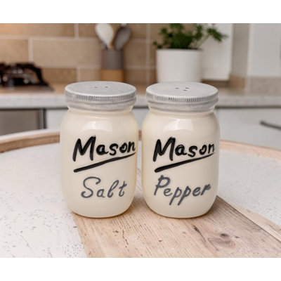 Mason Jar Salt and Pepper