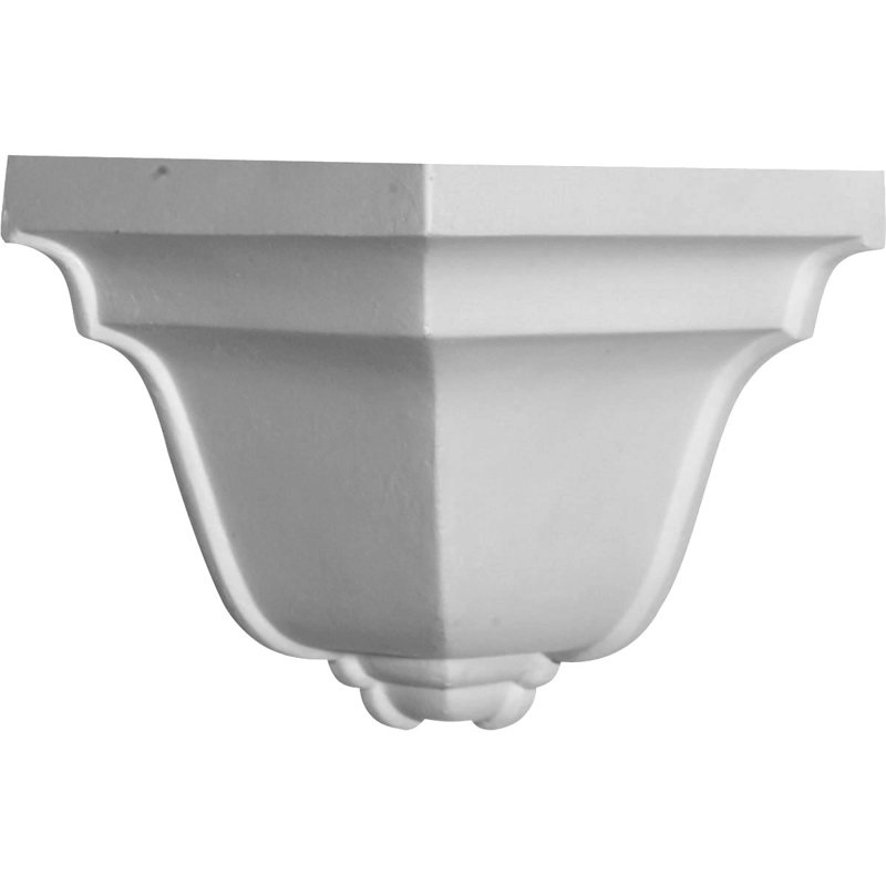 L 5 1/8 po x H 4 5/8 po, coin extérieur pour profilés moulés