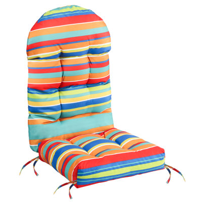 Outdoor Adirondack Chair Seat and Back Cushion