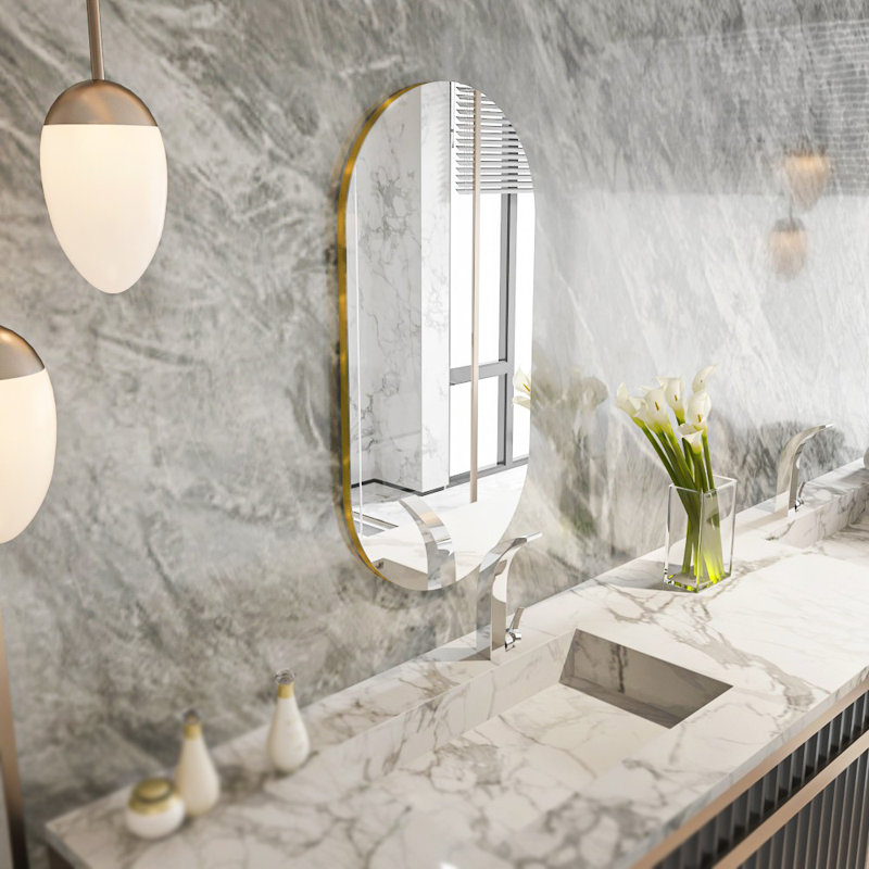 Bisou Oval Wall Mirror