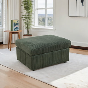Corduroy Living Room Ottoman