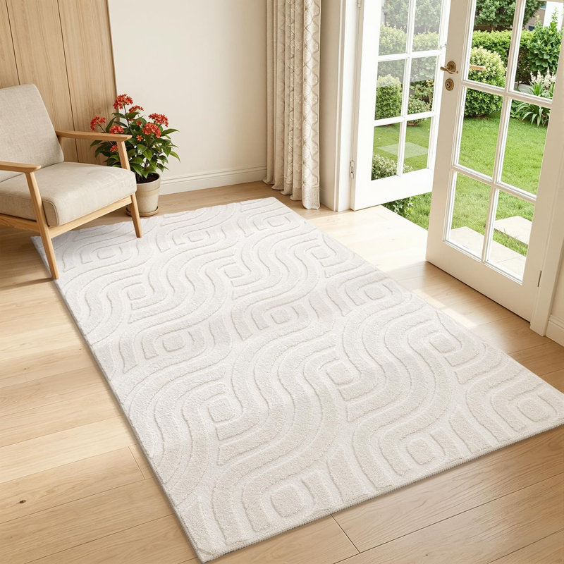Tapis Fluffy, Rectangle 3' x 5'
