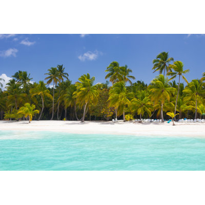 Caribbean Beach - Wrapped Canvas Photograph