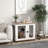 Versatile Dog Crate Table for Small and Medium Dogs, Enhancing Home Decor