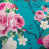 Pink Floral Linen