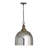Independent 1 - Light Dark Pewter/Brown Single Pendant-439730669