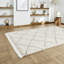 Archuleta area rug Machine Woven Cream-1124706449