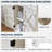 72" Tall Bathroom Storage Cabinet-251748085