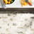 Saroshi 11.41 in. x 11.69 in. Polished Porcelain Marble Look Floor and Wall Mosaic Tile-64123662