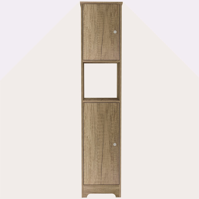 Armoire à linge à 1 tablette, Chêne