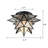 Overturf Glass Flush Mount-1820363804