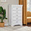 Commode de rangement en bois massif avec tiroirs à queue d'aronde et commode pour la chambre à coucher Afor-890508814