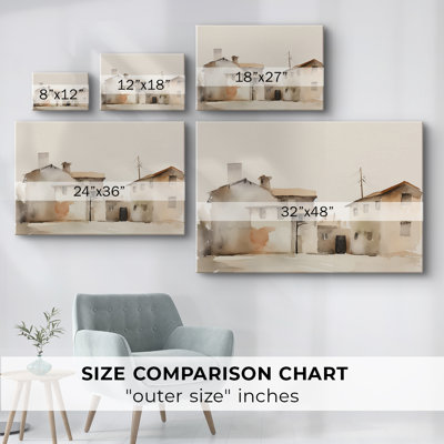 Paysages rétro-XXXII - Cavas enveloppés de galerie