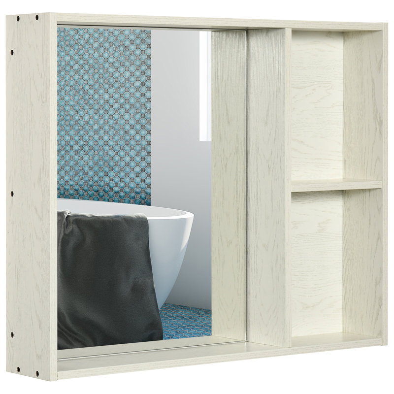 Armoire à pharmacie avec miroir Kleankin, H 4 po x l 35,5 po x P 28,25 po