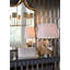 Frederick Cooper 8 - Light Shaded Wagon Wheel Chandelier