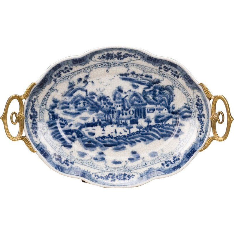 Handmade Porcelain Decorative Plate