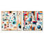 Ensemble de 2 reproductions d'art mural czinege - Abstract Collages-102573923-102573926