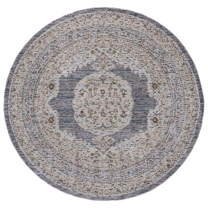 Sierra Performance Oriental Rug, Round 6'