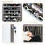 Armoire à bijoux de 14,5 po de largeur avec miroir pleine longueur sans cadre et DEL-1223715128